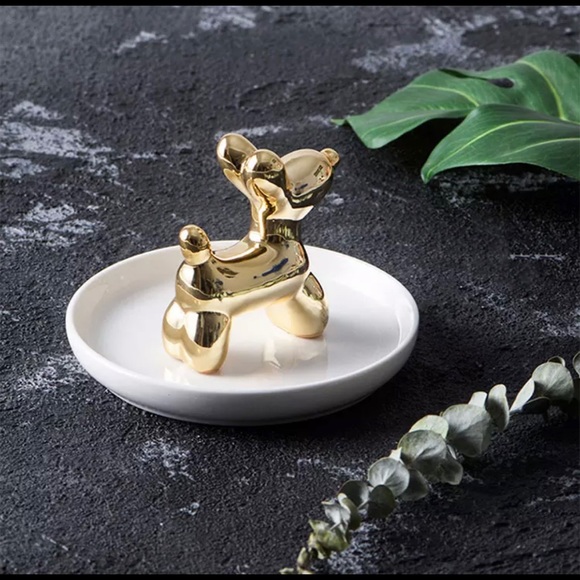 Balloon dog jewelry holder plate - Picture 4 of 5